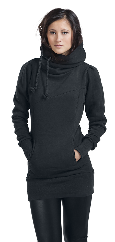 Sweat-shirt à capuche  de RED by EMP - Sweat À Capuche Smart - XS à 5XL - pour Femme - noir - RED by EMP - View 2