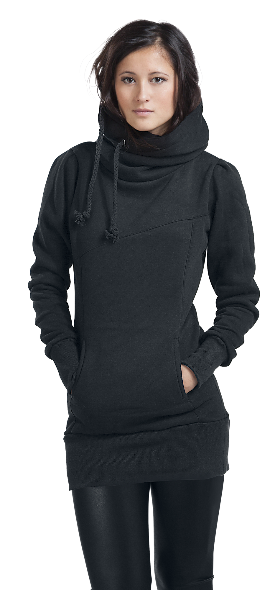 Sweat-shirt à capuche  de RED by EMP - Sweat À Capuche Smart - XS à 5XL - pour Femme - noir - RED by EMP - View 2