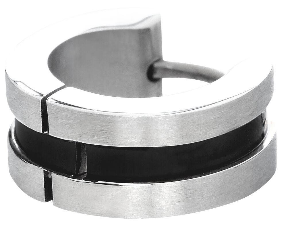 Boucles d'oreilles  de etNox - Rayure Noire - pour Unisexe - Standard - etNox