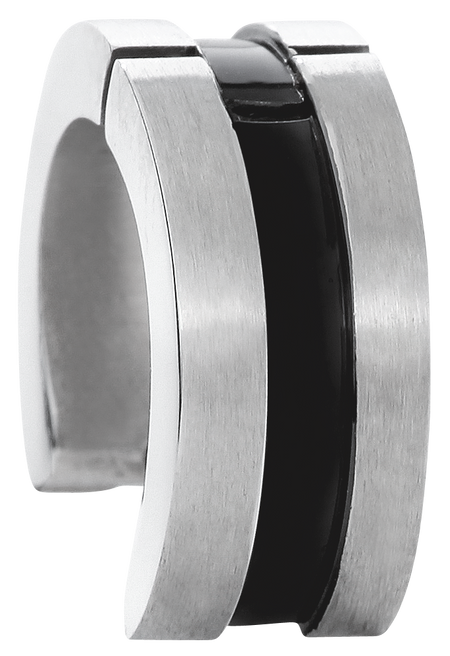 Boucles d'oreilles  de etNox - Rayure Noire - pour Unisexe - Standard - etNox - View 2