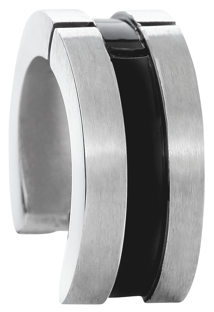 Boucles d'oreilles  de etNox - Rayure Noire - pour Unisexe - Standard - etNox - View 2