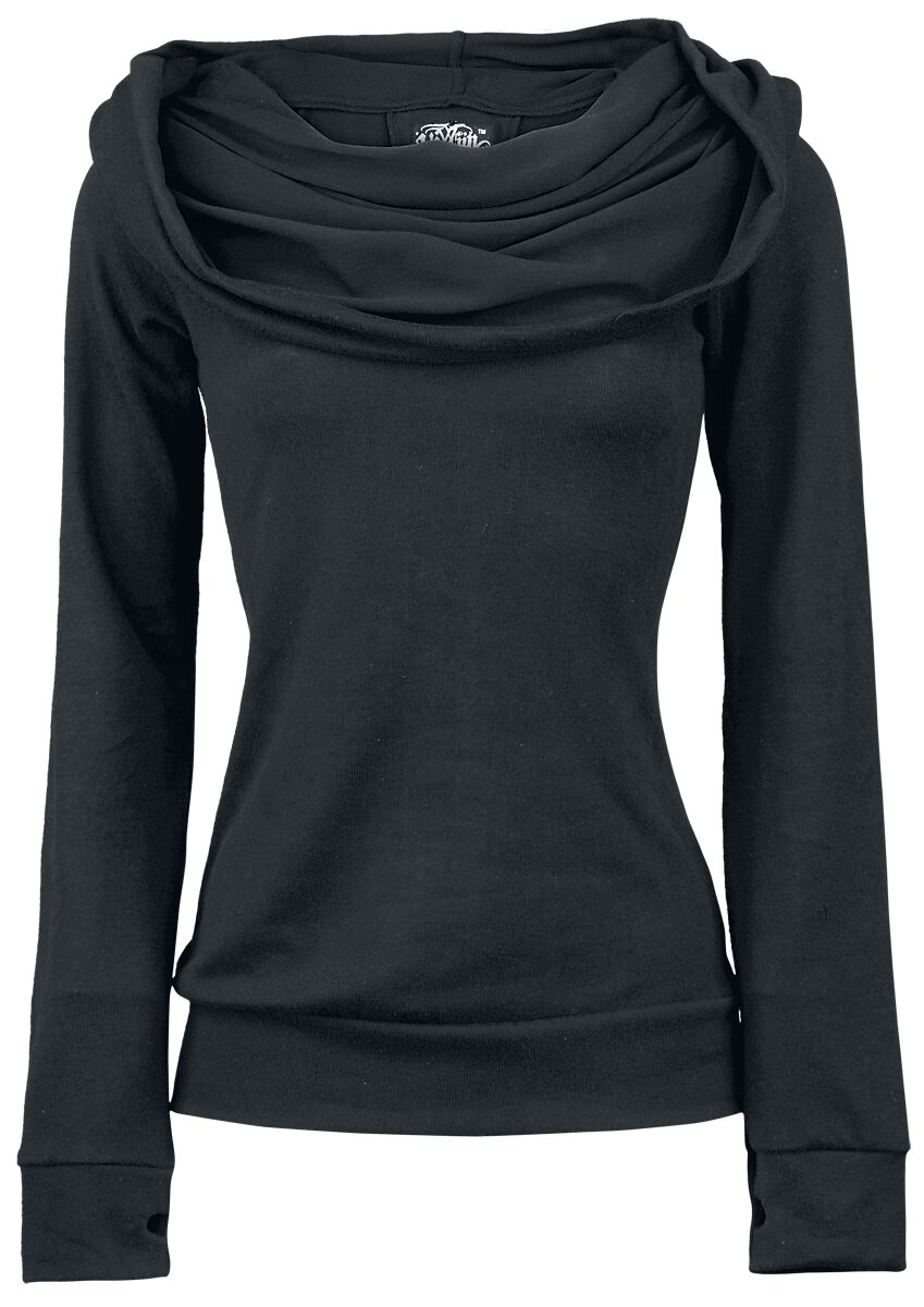 Sweat-shirt à capuche Gothic de Vixxsin - Rest - XS à XXL - pour Femme - noir - Vixxsin