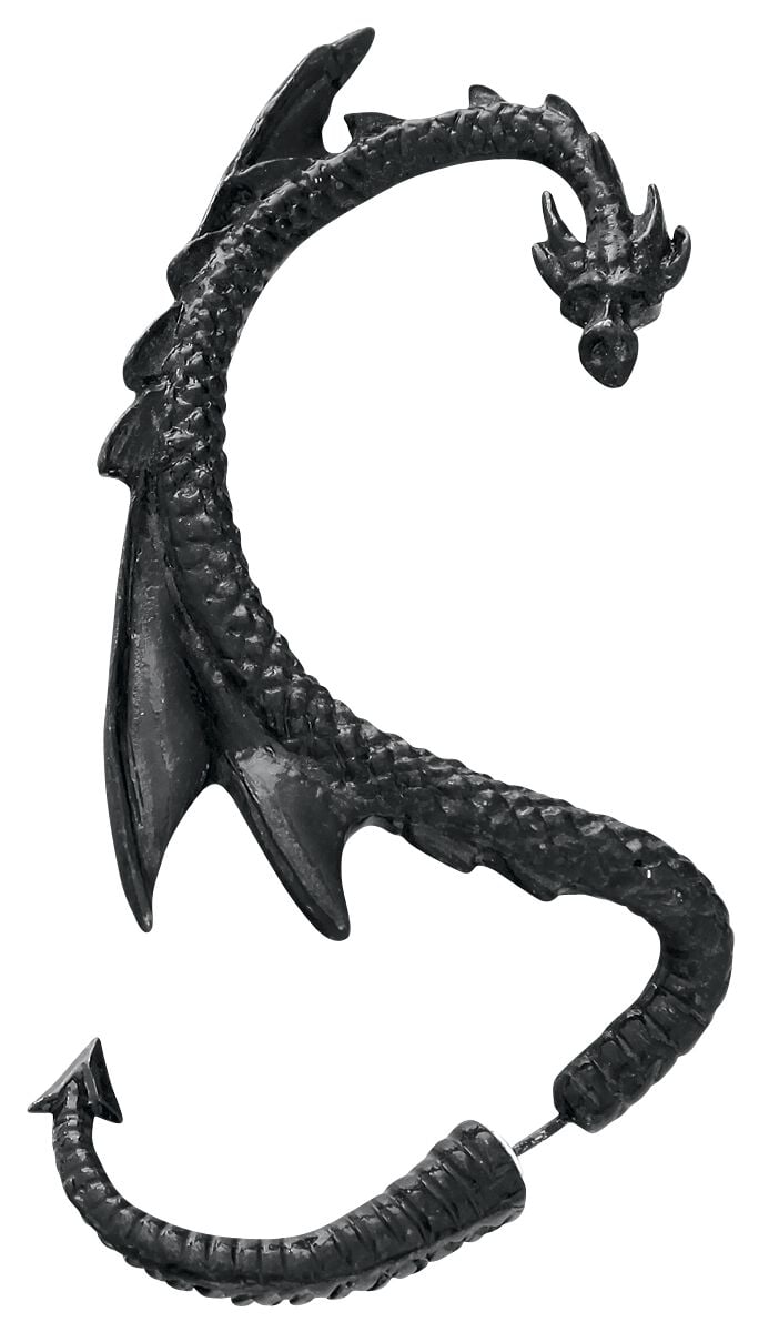 Clous d'oreilles Gothic de Alchemy Gothic - The Dragon Lure - pour Femme - Standard - Alchemy Gothic