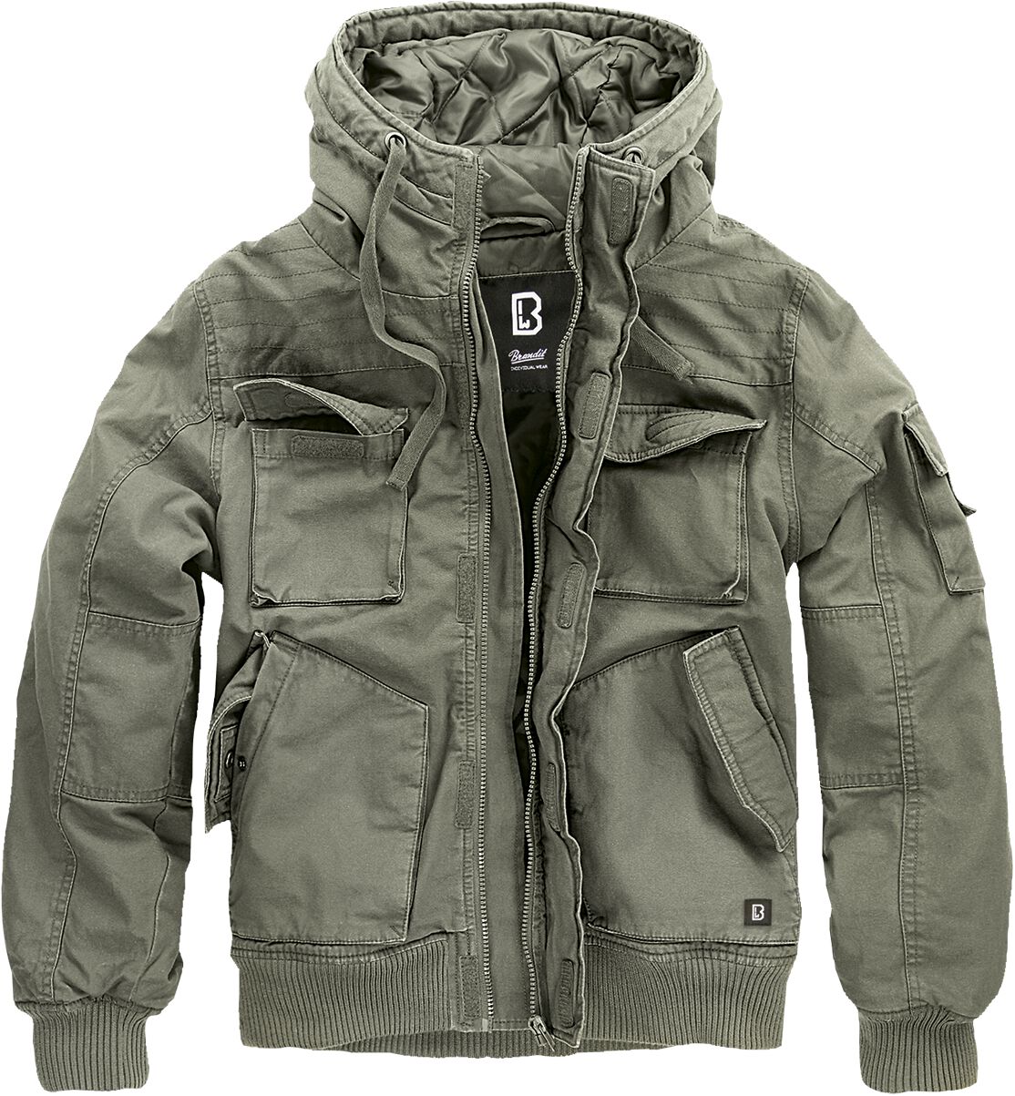 Veste d'hiver  de Brandit - Bronx - S à XXL - pour Homme - olive - Brandit