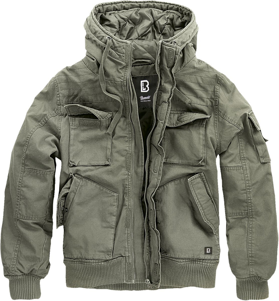 Veste d'hiver  de Brandit - Bronx - S à XXL - pour Homme - olive - Brandit
