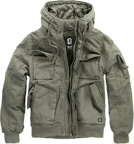 Manteau d'hiver  de Brandit - Bronx - S à XL - pour Homme - olive - Brandit