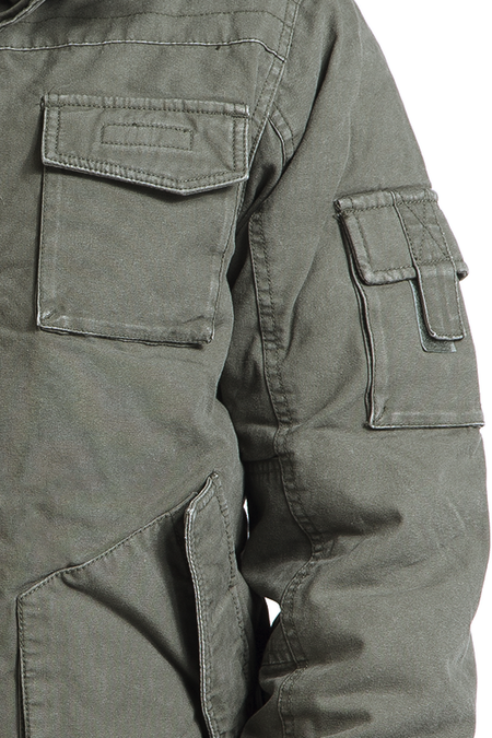 Manteau d'hiver  de Brandit - Bronx - S à XL - pour Homme - olive - Brandit - View 2