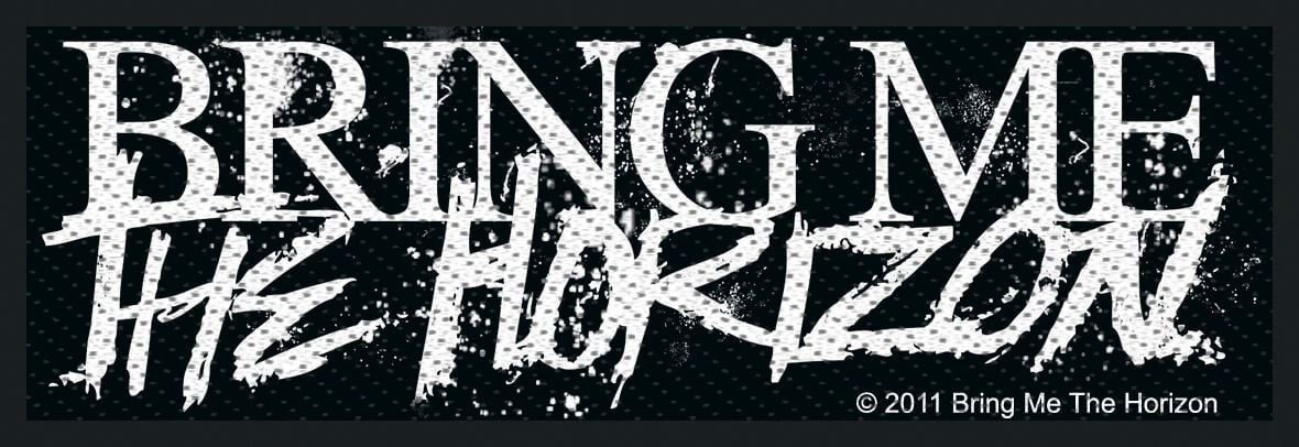 Patch  de Bring Me The Horizon - Horror Logo - pour Unisexe - Standard - Bring Me The Horizon