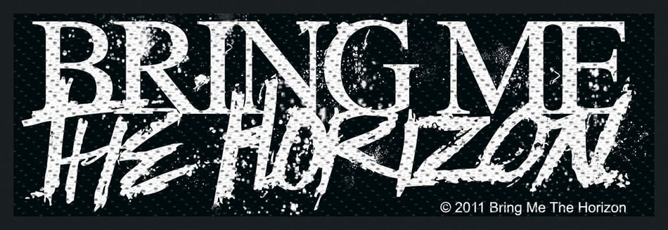 Patch  de Bring Me The Horizon - Horror Logo - pour Unisexe - Standard - Bring Me The Horizon