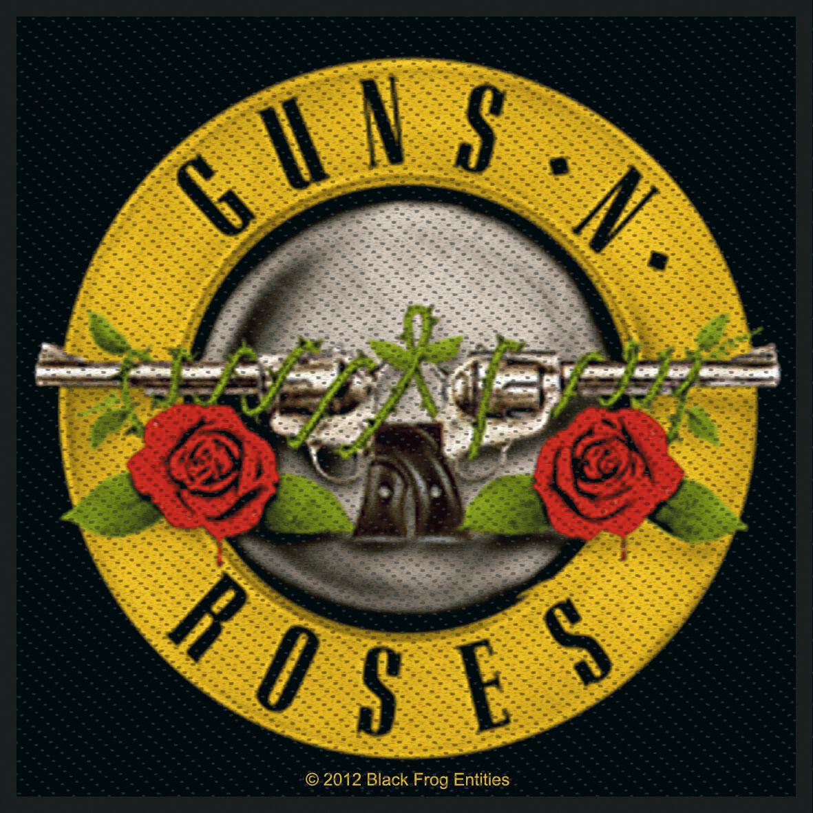 Patch  de Guns N' Roses - Bullet Logo - pour Indifférent - multicolore - Guns N' Roses