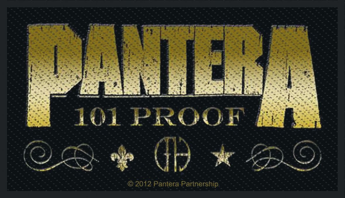 Patch  de Pantera - Whiskey Label - pour Indifférent - Standard - Pantera