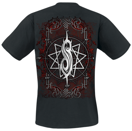 T-Shirt Manches courtes  de Slipknot - Framed Flourishes - S à XXL - pour Homme - noir - Slipknot - View 2
