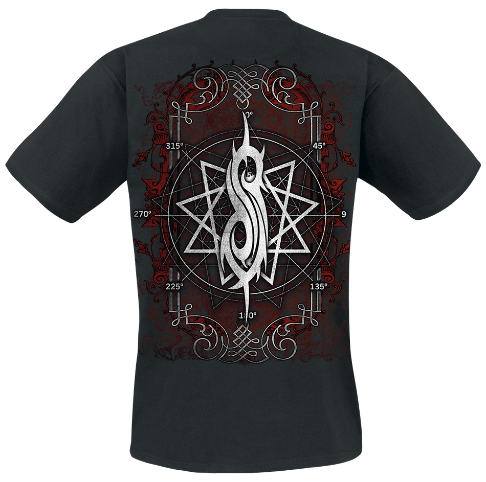 T-Shirt Manches courtes  de Slipknot - Framed Flourishes - S à XXL - pour Homme - noir - Slipknot - View 2