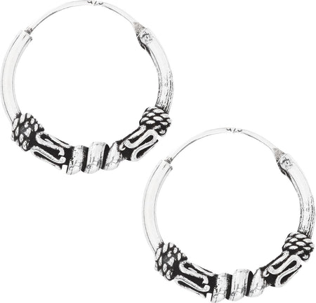 Boucles d'oreilles  de etNox - Créoles Ornemental - pour Unisexe - Standard - etNox