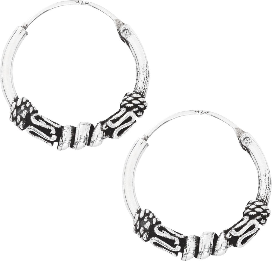 Boucles d'oreilles  de etNox - Créoles Ornemental - pour Unisexe - Standard - etNox