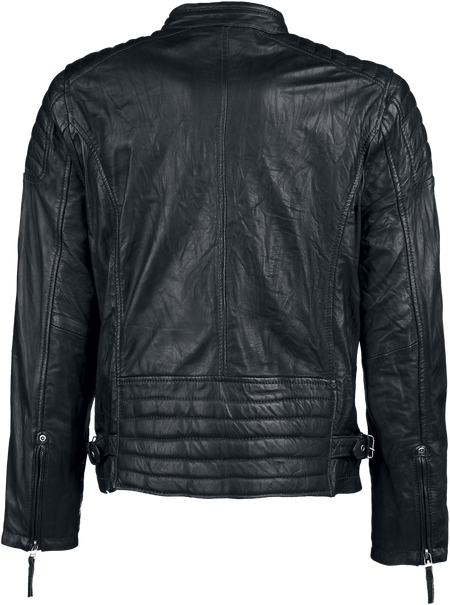 Veste en cuir  de Gipsy - Chester - S à 5XL - pour Homme - noir - gipsy - View 2