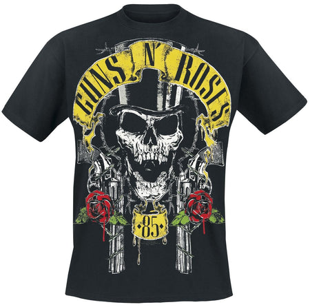 T-Shirt Manches courtes  de Guns N' Roses - Chapeau Haut De Forme - S à 5XL - pour Unisexe - noir - Guns N' Roses