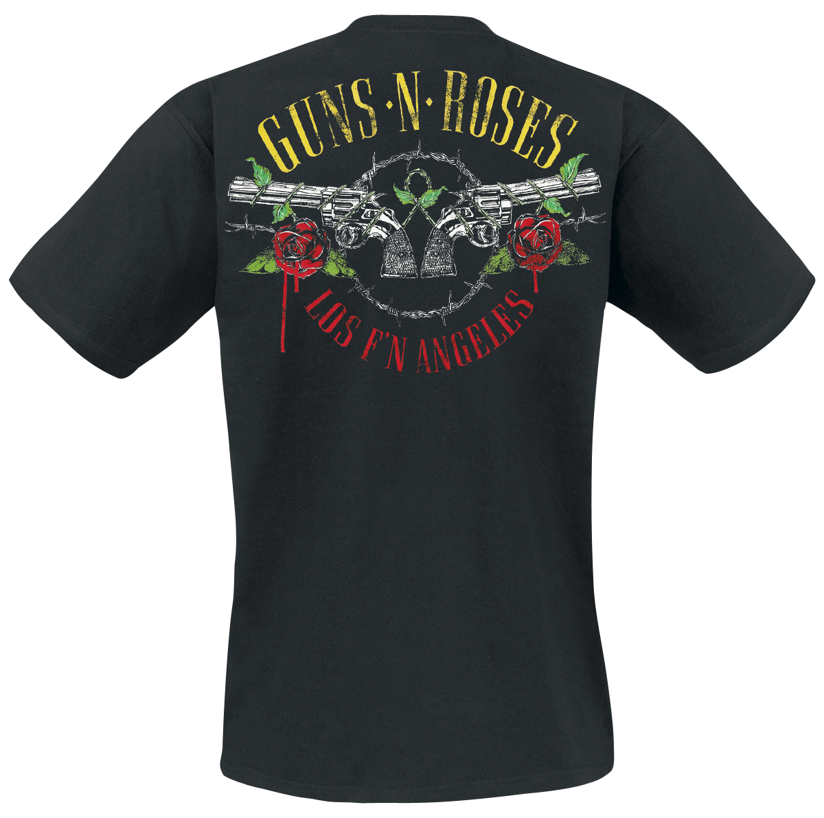 T-Shirt Manches courtes  de Guns N' Roses - Chapeau Haut De Forme - S à 5XL - pour Unisexe - noir - Guns N' Roses - View 2