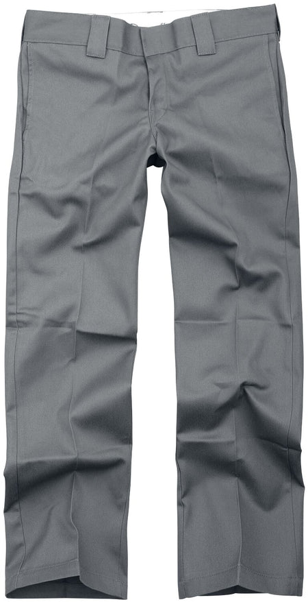 Chino Rockabilly de Dickies - Pantalon Slim Straight Work - W31L32 à W34L34 - pour Homme - anthracite - Dickies
