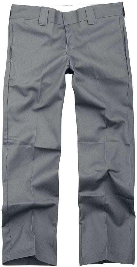 Chino Rockabilly de Dickies - Pantalon Slim Straight Work - W30L32 à W36L34 - pour Homme - anthracite - Dickies
