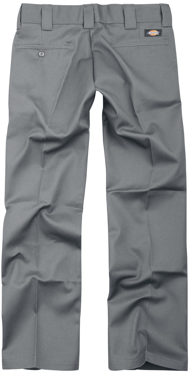 Chino Rockabilly de Dickies - Pantalon Slim Straight Work - W31L32 à W34L34 - pour Homme - anthracite - Dickies - View 2