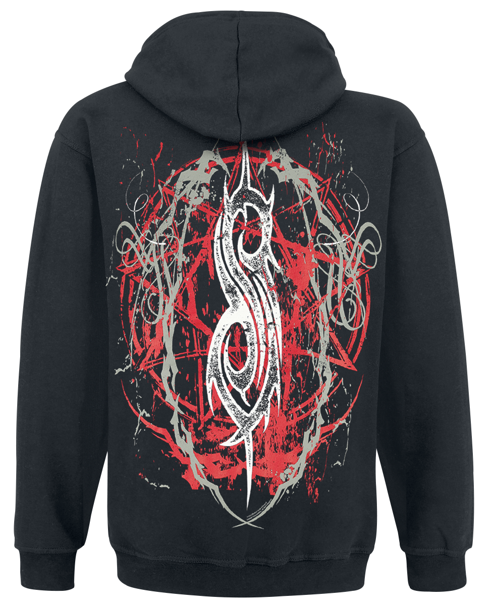 Sweat-shirt à capuche  de Slipknot - Iowa Star - S à XXL - pour Homme - noir - Slipknot - View 2