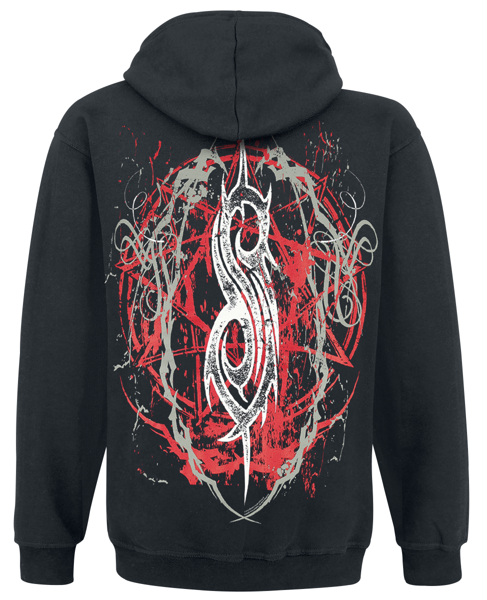 Sweat-shirt à capuche  de Slipknot - Iowa Star - S à XXL - pour Homme - noir - Slipknot - View 2