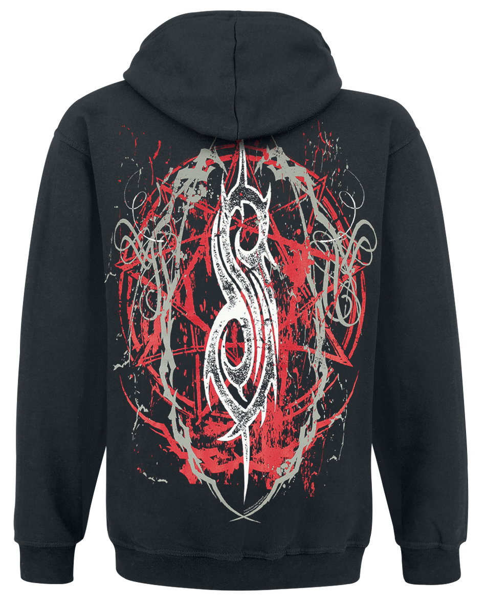 Sweat-shirt à capuche  de Slipknot - Iowa Star - S à XXL - pour Homme - noir - Slipknot - View 2