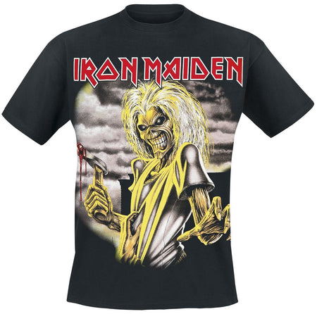T-Shirt Manches courtes  de Iron Maiden - Killers - S à 5XL - pour Homme - noir - Iron Maiden
