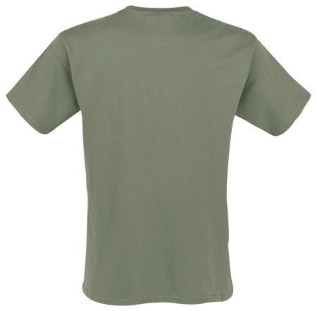 T-Shirt Manches courtes  de Rise Against - Tape - S à XXL - pour Homme - olive - Rise Against - View 2