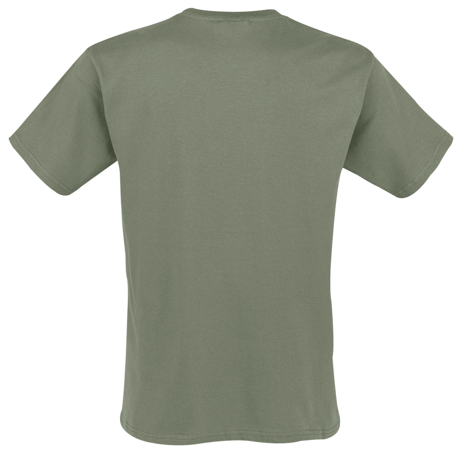 T-Shirt Manches courtes  de Rise Against - Tape - S à XXL - pour Homme - olive - Rise Against - View 2