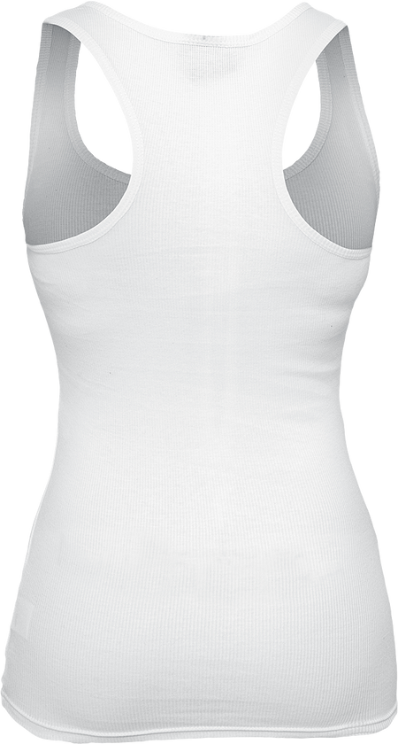 Top  de Urban Classics - Ladies Débardeur Button - XS à 5XL - pour Femme - blanc - Urban Classics - View 2