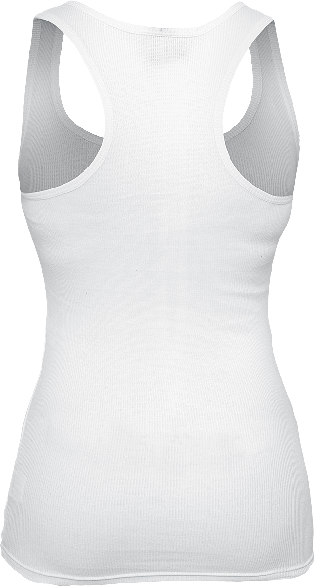 Top  de Urban Classics - Ladies Débardeur Button - XS à 5XL - pour Femme - blanc - Urban Classics - View 2