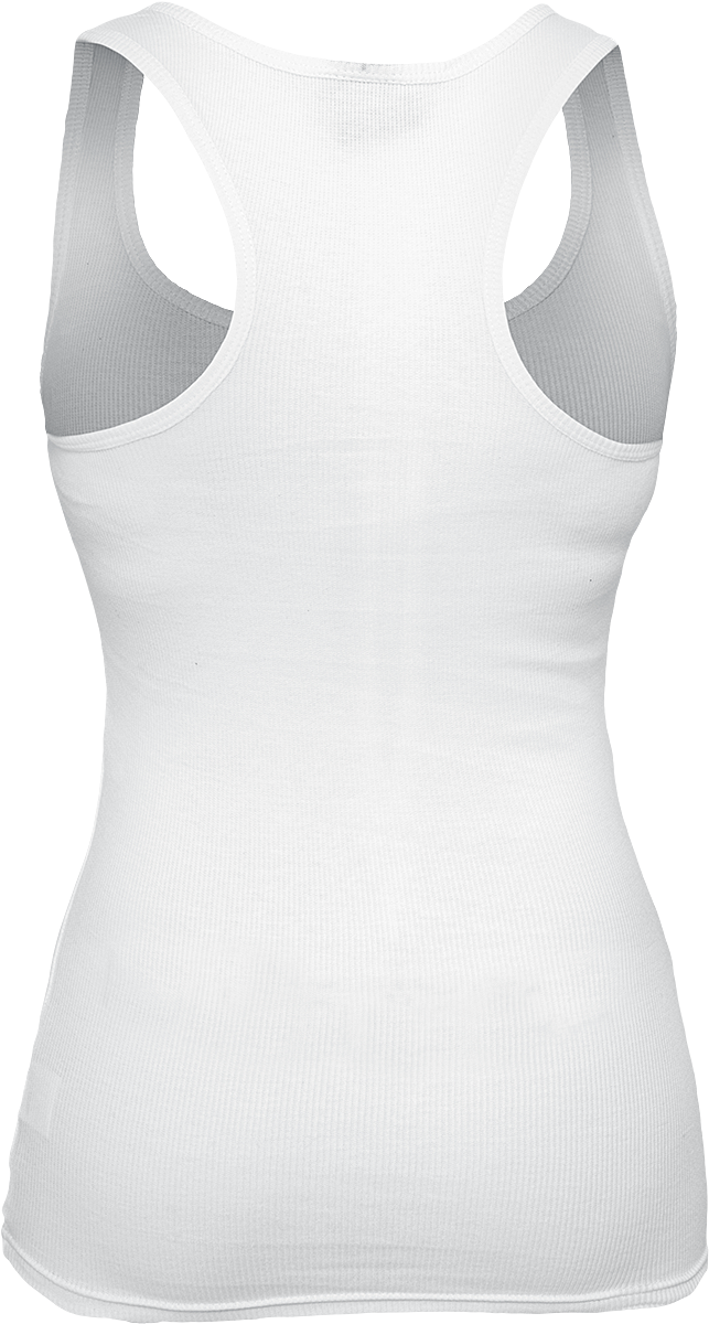 Top  de Urban Classics - Ladies Débardeur Button - XS à 4XL - pour Femme - blanc - Urban Classics - View 2