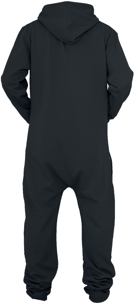 Combinaison  de Urban Classics - Combinaison Molletonnée - XS-S à 3XL-4XL - pour Homme - noir - Urban Classics - View 2