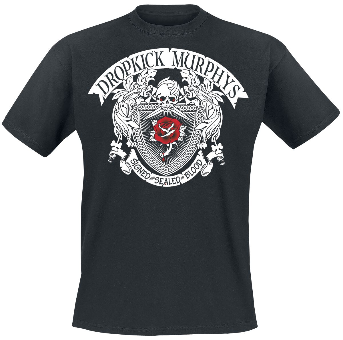 T-Shirt Manches courtes  de Dropkick Murphys - Signed and sealed in blood - M à L - pour Homme - noir - Dropkick Murphys