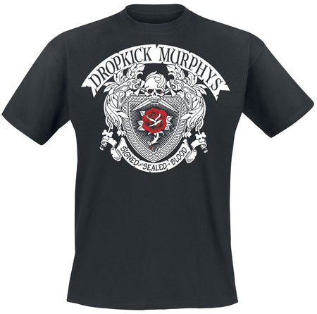 T-Shirt Manches courtes  de Dropkick Murphys - Signed and sealed in blood - M à L - pour Homme - noir - Dropkick Murphys