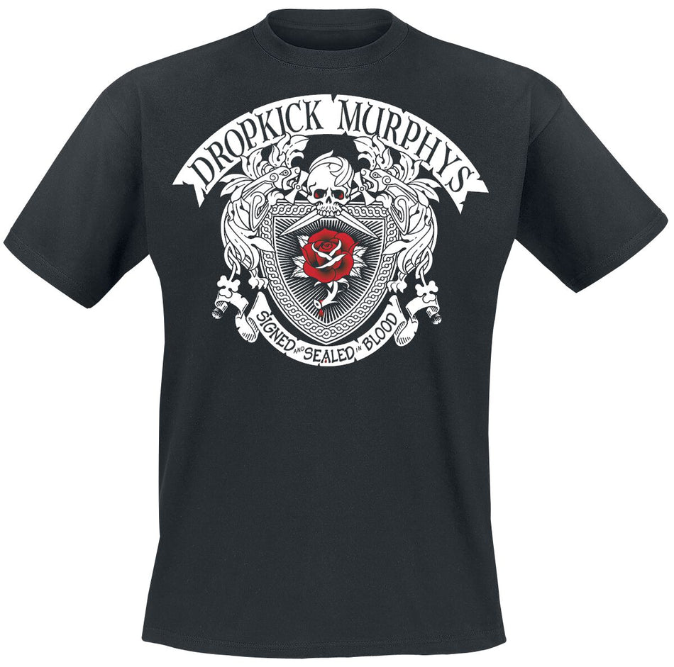T-Shirt Manches courtes  de Dropkick Murphys - Signed and sealed in blood - M à L - pour Homme - noir - Dropkick Murphys