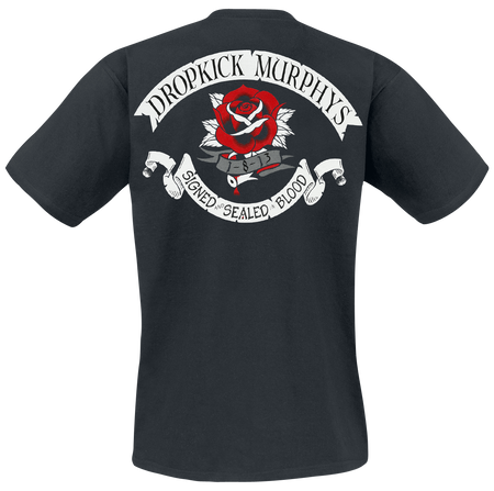 T-Shirt Manches courtes  de Dropkick Murphys - Signed and sealed in blood - M à L - pour Homme - noir - Dropkick Murphys - View 2