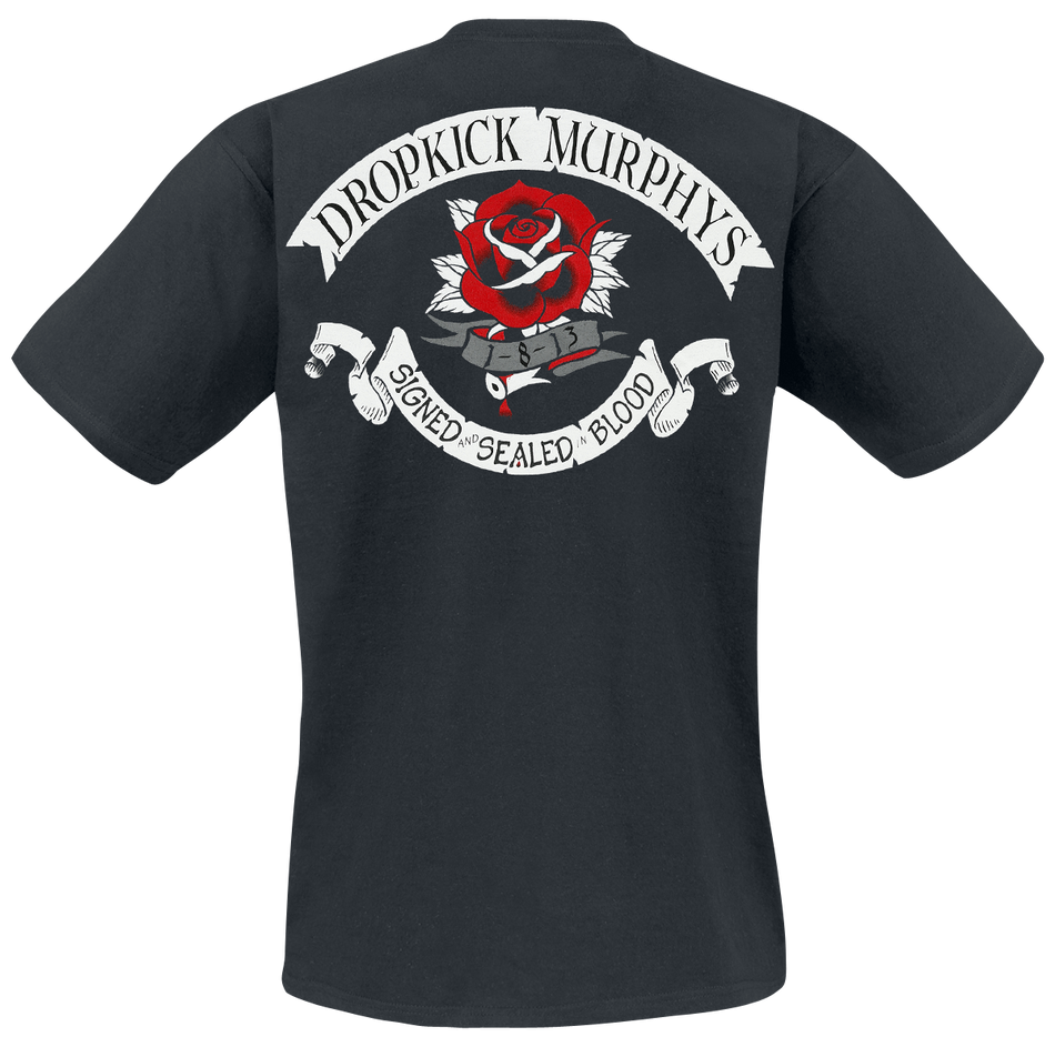 T-Shirt Manches courtes  de Dropkick Murphys - Signed and sealed in blood - M à L - pour Homme - noir - Dropkick Murphys - View 2