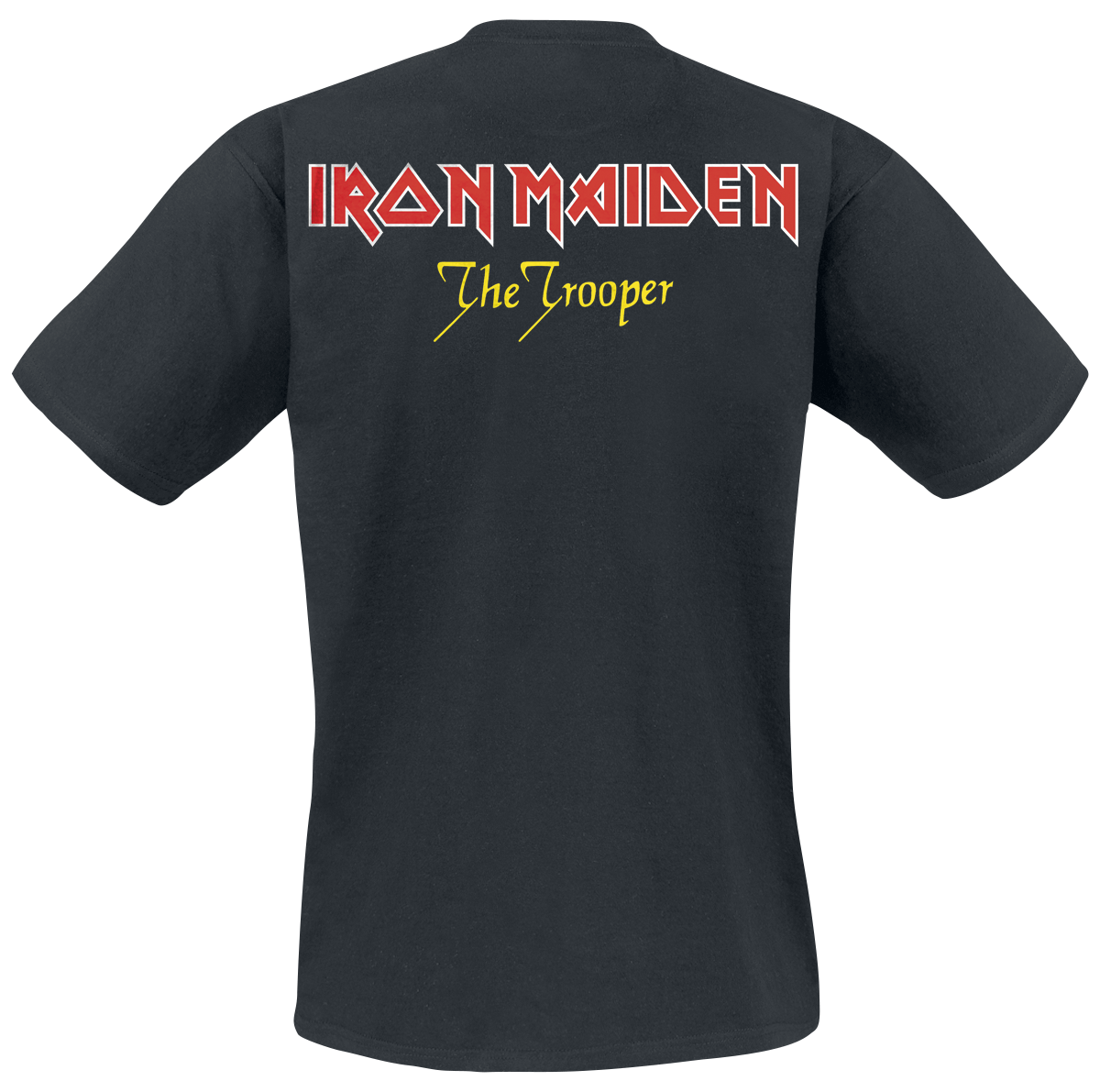 T-Shirt Manches courtes  de Iron Maiden - TheTrooper - M à 5XL - pour Unisexe - noir - Iron Maiden - View 2