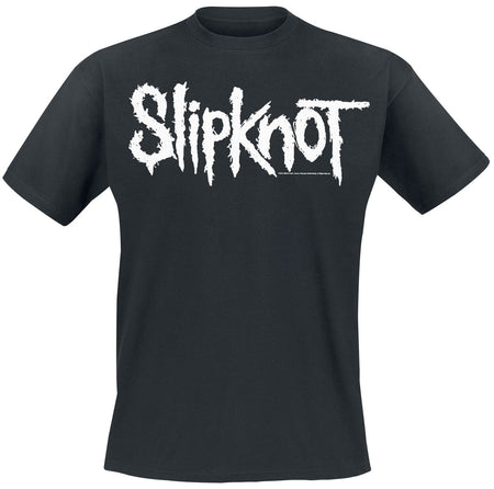 T-Shirt Manches courtes  de Slipknot - White Logo - S à 5XL - pour Homme - noir - Slipknot