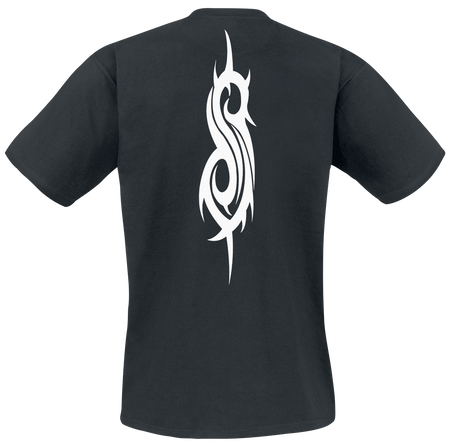 T-Shirt Manches courtes  de Slipknot - White Logo - S à 5XL - pour Homme - noir - Slipknot - View 2