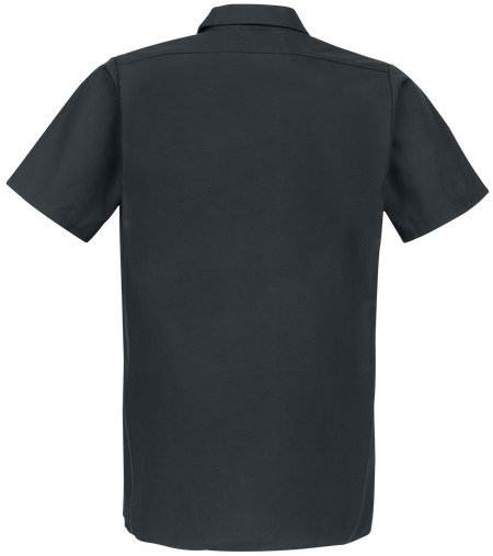 Chemise manches courtes Rockabilly de Dickies - Chemise À Manches Courtes Work - S à 3XL - pour Homme - noir - Dickies - View 2