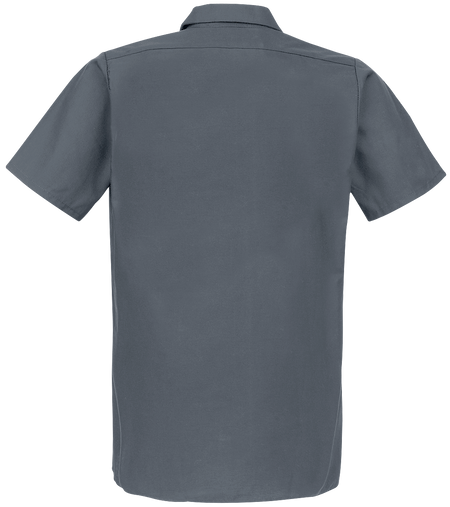 Chemise manches courtes Rockabilly de Dickies - Chemise À Manches Courtes Work - M à XXL - pour Homme - anthracite - Dickies - View 2