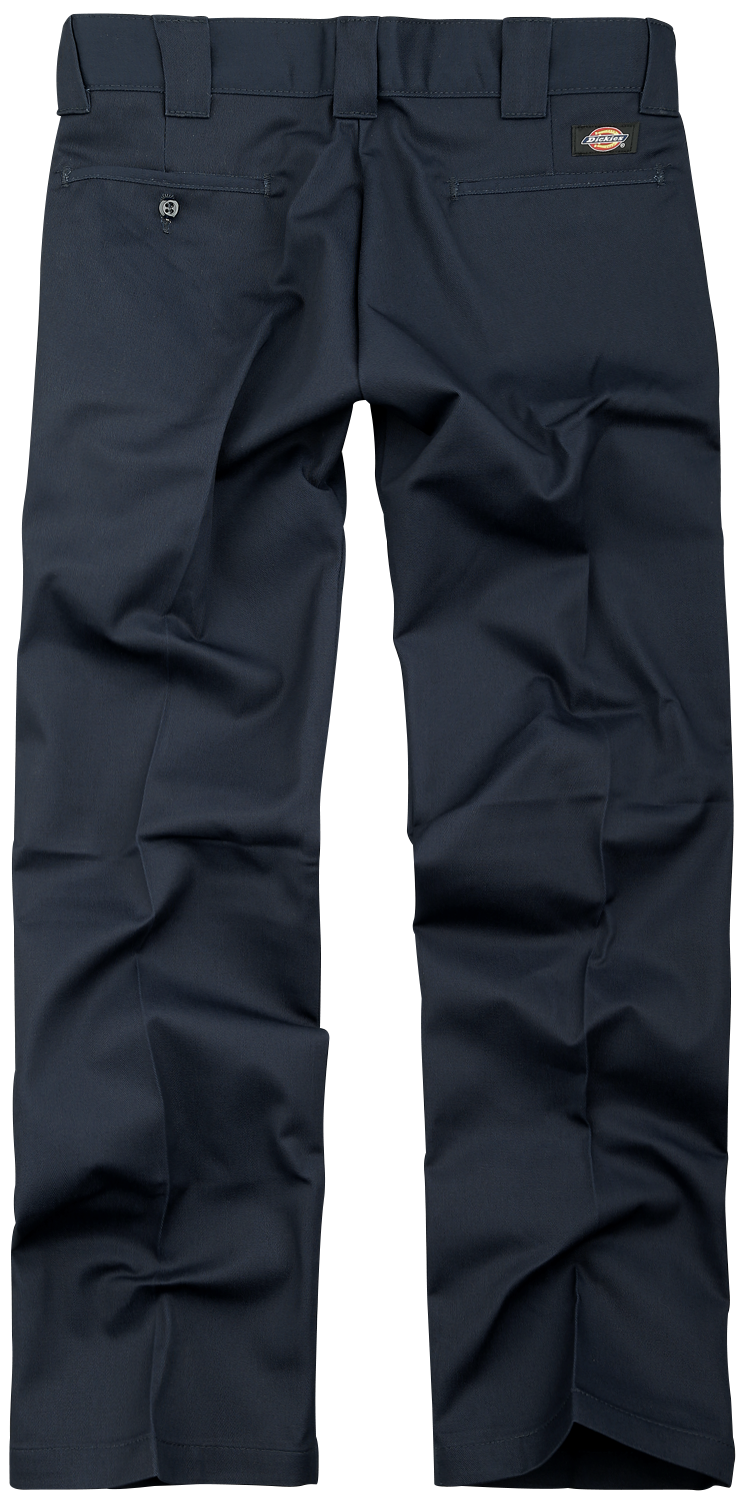 Chino Rockabilly de Dickies - Pantalon Slim Straight Work - W29L30 - pour Homme - marine - Dickies - View 2