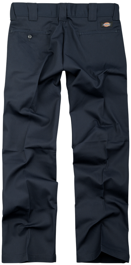 Chino Rockabilly de Dickies - Pantalon Slim Straight Work - W29L30 - pour Homme - marine - Dickies - View 2