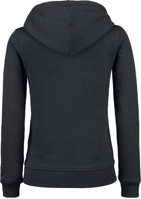 Sweat-shirt zippé à capuche  de Black Premium by EMP - Freaking Out Loud - S à 3XL - pour Femme - noir - Black Premium by EMP - View 2