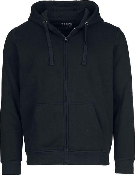 Sweat-shirt zippé à capuche  de Black Premium by EMP - Mask Of Sanity - S à 5XL - pour Homme - noir - Black Premium by EMP
