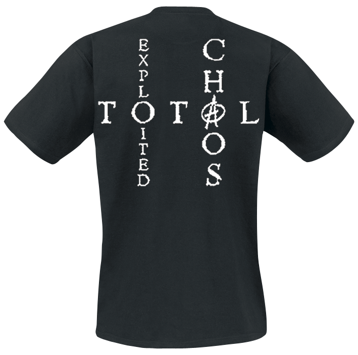 T-Shirt Manches courtes  de The Exploited - Mohican Skull - S à XXL - pour Homme - noir - The Exploited - View 2